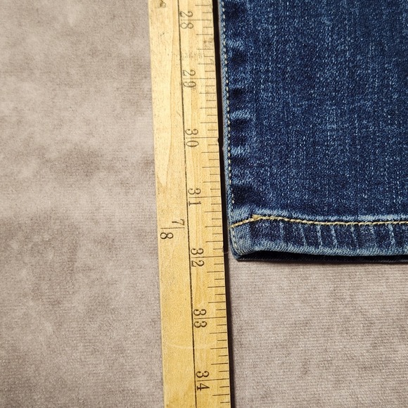 JUDY BLUE denim Jeans 90's Straight Fit medium wash Size 20W stretch 7 pocket - Picture 11 of 12